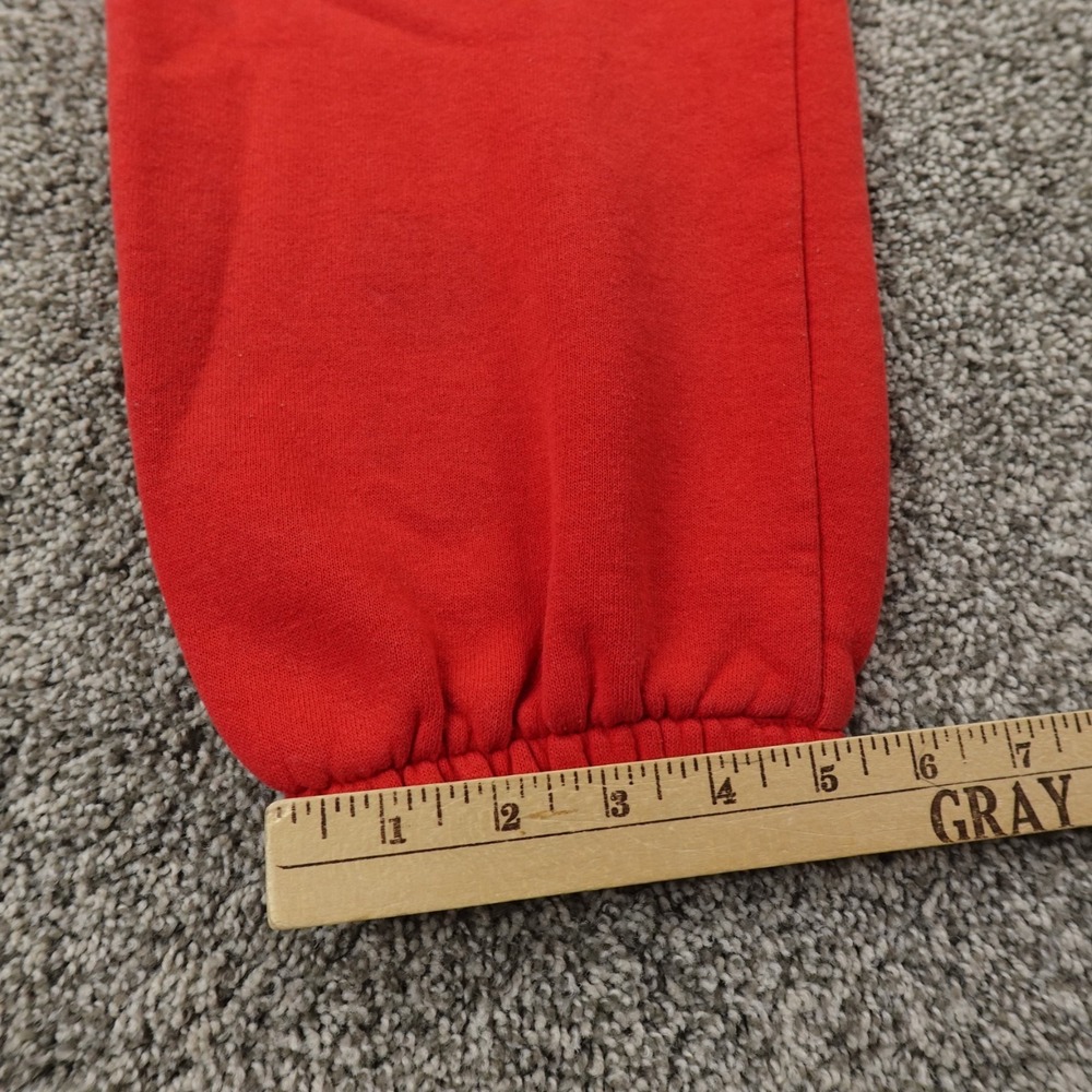 VTG San Francisco 49ers Sweatpants Mens M Red NFL Football Jogger Nutmeg 90s USA - Picture 2 of 16
